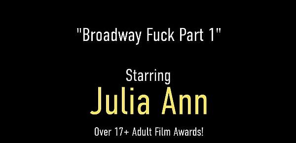 trendsLights, Camera, Fuck! Busty MILF Julia Ann Sucks That Dick On Stage!